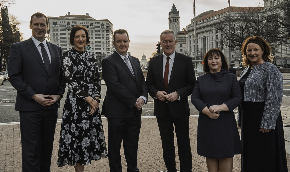 Northern Ireland delegation photographed in Washington, D.C. by Rory Duffy